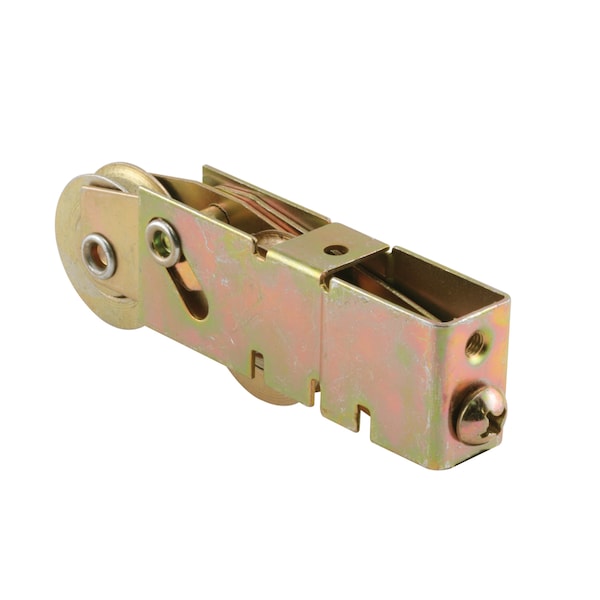 1-1/4 in. Steel Ball Bearing Tandem Roller Assembly, Plain Back Single Pack